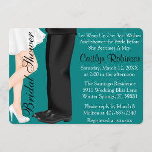 Cute Couple Engagement/Bridal Shower Invitation