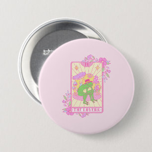 Cute Couple Frog - The Lovers 7.5 Cm Round Badge
