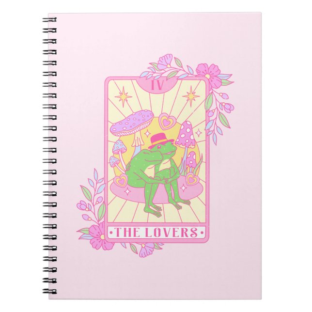 Cute Couple Frog - The Lovers Notebook (Front)