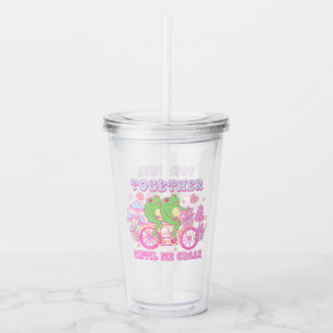 Cute Couple Frog - Together Until We Croak Acrylic Tumbler