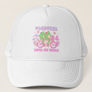 Cute Couple Frog - Together Until We Croak Trucker Hat
