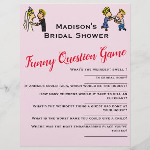 Cute Couple ✨ Fun Bridal Shower Game