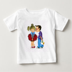 Cute Couple Funny Baby T-Shirt