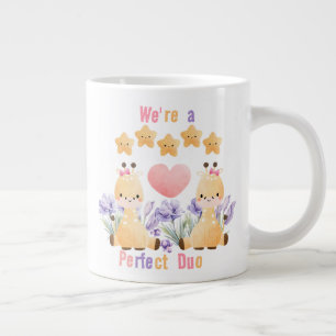 Cute Couple Giraffe Mug   We're a Perfect Duo