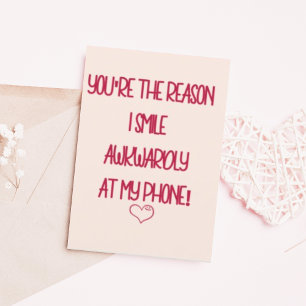 Cute Couple Love Valentine's Day Holiday Card