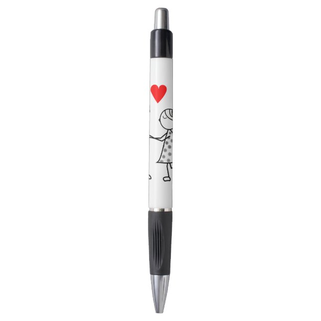 Cute Couple Pen (Front Vertical)