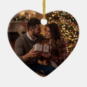 Cute Couples First Christmas Ornament Custom