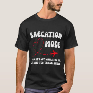 Cute Couples Trip Matching Vacation Baecation T-Shirt
