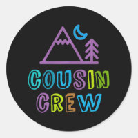 Cute COUSIN CREW Grandma Grandpa Sleepaway Camp