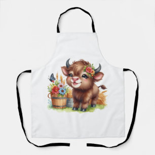 Cute Cow Apron