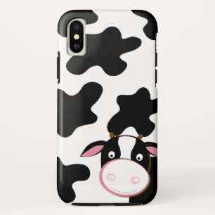 Cute Cow Black and White Cell Phone Case