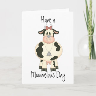 Cute Cow Card