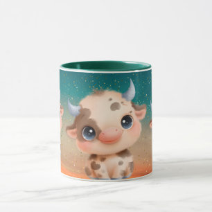 Cute Cow Coffee Mug Farm Animal Design Ceramic Mug