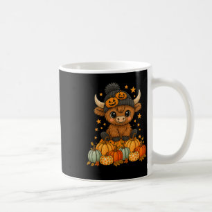 Cute Cow Halloween Pumpkin Fall Moo I Mean Boo Coffee Mug