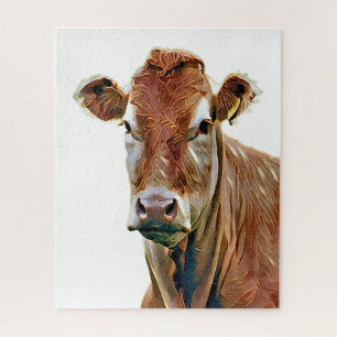 CUTE COW JIGSAW PUZZLE