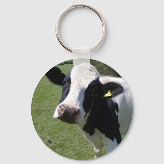 Cute Cow Key Ring (Front)