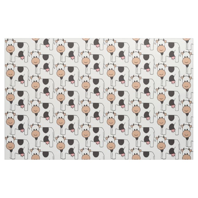 Cute Cow kids' custom fabric (Fat Quarter)