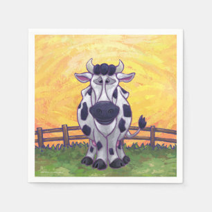 Cute Cow Kitchen Accessories Napkin
