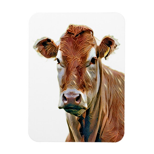 CUTE COW MAGNET (Vertical)