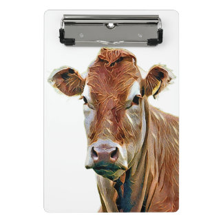 CUTE COW MINI CLIPBOARD