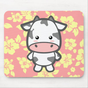 Cute Cow Mouse Pad
