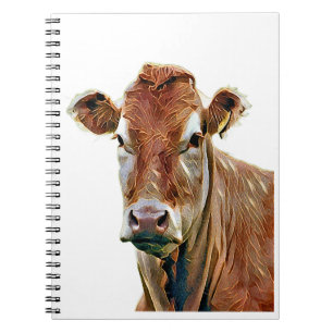 CUTE COW NOTEBOOK