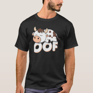 Cute Cow Off Gamer Video Game T-Shirt