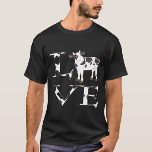 Cute Cow Print I Love Cows Women Kids Premium T-Shirt