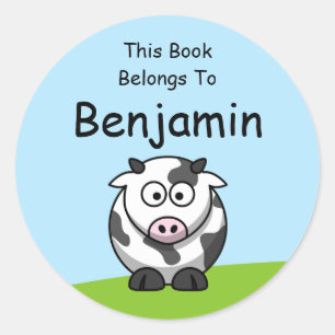 Cute Cow Sticker