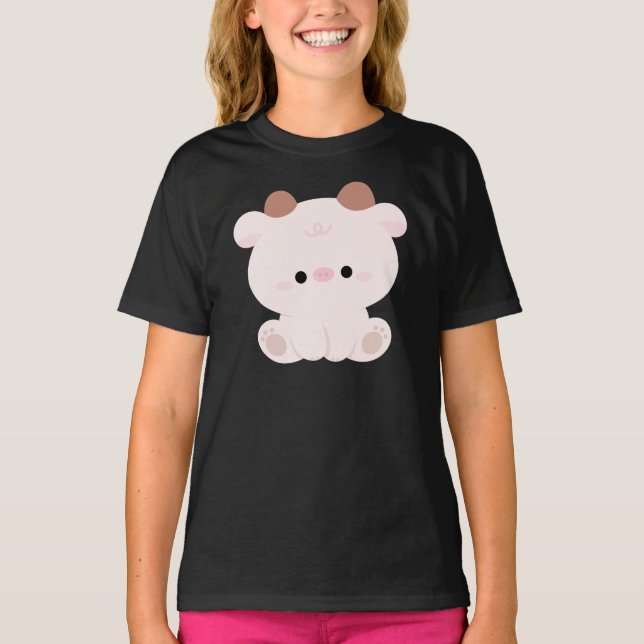 Cute Cow T-Shirt (Front)