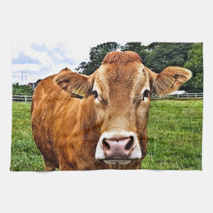 CUTE COW TEA TOWEL