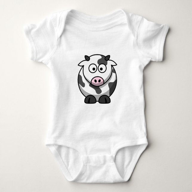 Cute Cow Two-Sided Shirt (Front)