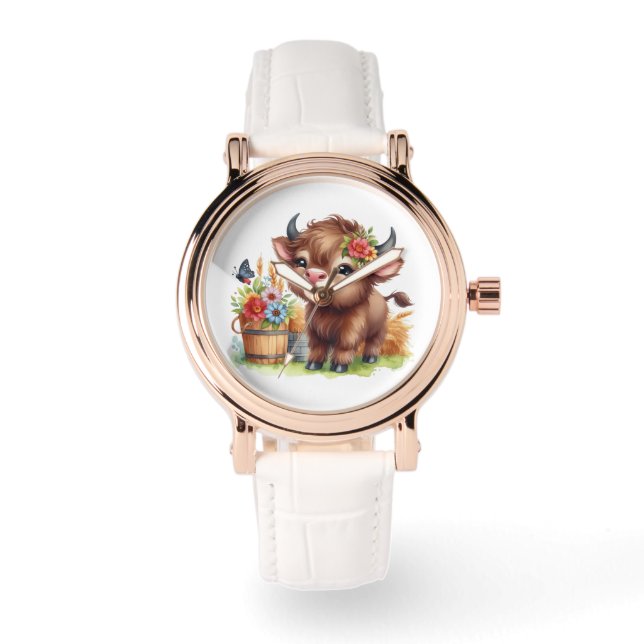 Cute Cow Watch (Front)