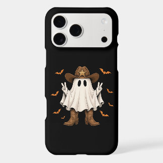 Cute Cowboy Ghost Sheriff Peace Funny Halloween