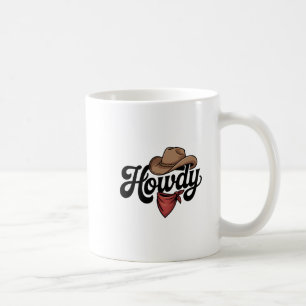 Cute Cowboy Western Cowboy Outfit Men  Coffee Mug