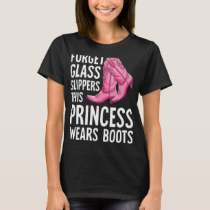 Cute Cowgirl Gift Women Western Rodeo Girl Princes T-Shirt