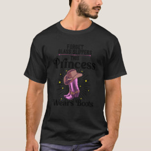 Cute Cowgirl Women Funny Western Rodeo Girl Princ T-Shirt