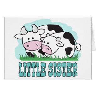 Cute Cows Little Sister
