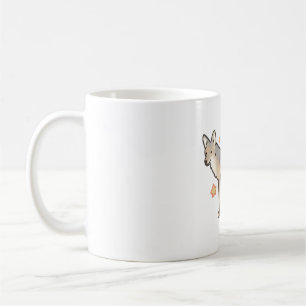 Cute coyote Delight � Cute Animal Art Coffee Mug