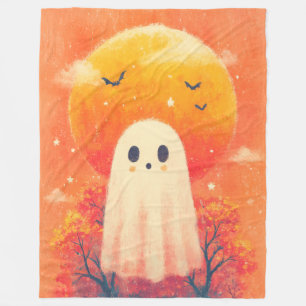 Cute Cozy Halloween Blanket