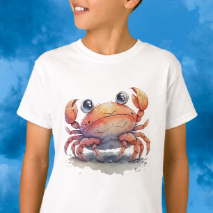 Cute Crab Boy's T-Shirt