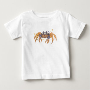 Cute crab drawing baby T-Shirt