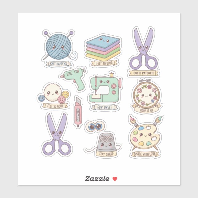 Cute Crafter Kawaii Pack (Sheet)