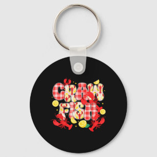 Cute Crawfish Boil Cajun Seafood Festival Lobster Key Ring