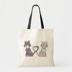 Cute Crazy Cat Lady Funny Kitty Lover Kitten Mom Tote Bag