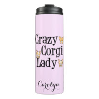 Cute Crazy Corgi Lady