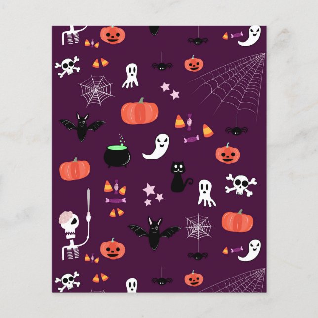 Cute Creepy Halloween Art (Front)