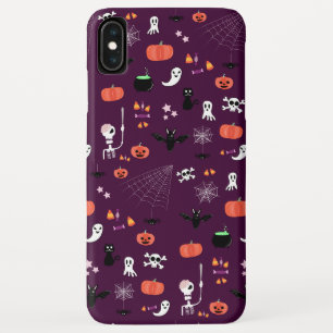 Cute Creepy Halloween Art iPhone XS Max Case