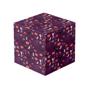 Cute Creepy Halloween Art Cube