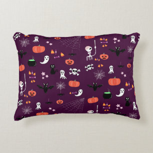 Cute Creepy Halloween Art Decorative Cushion